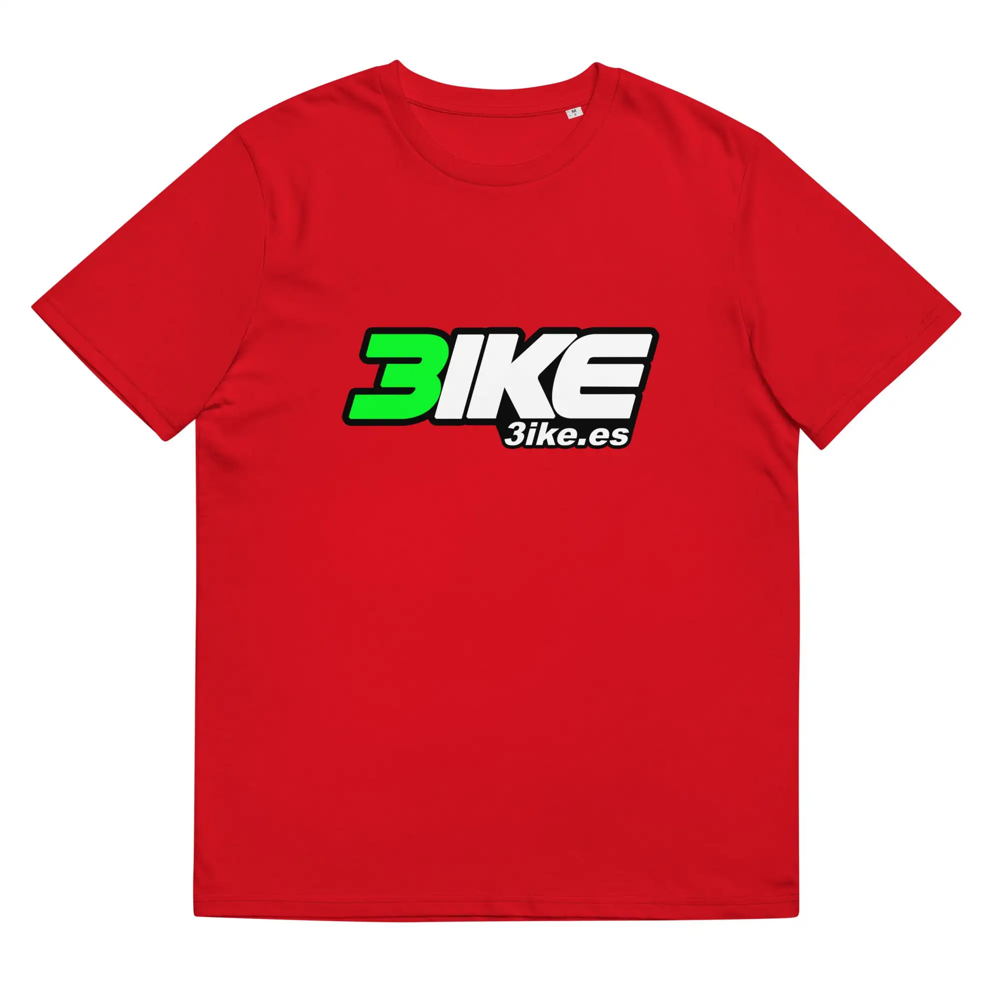 Camiseta '3ike' (algodón orgánico, unisex) - Imagen 3