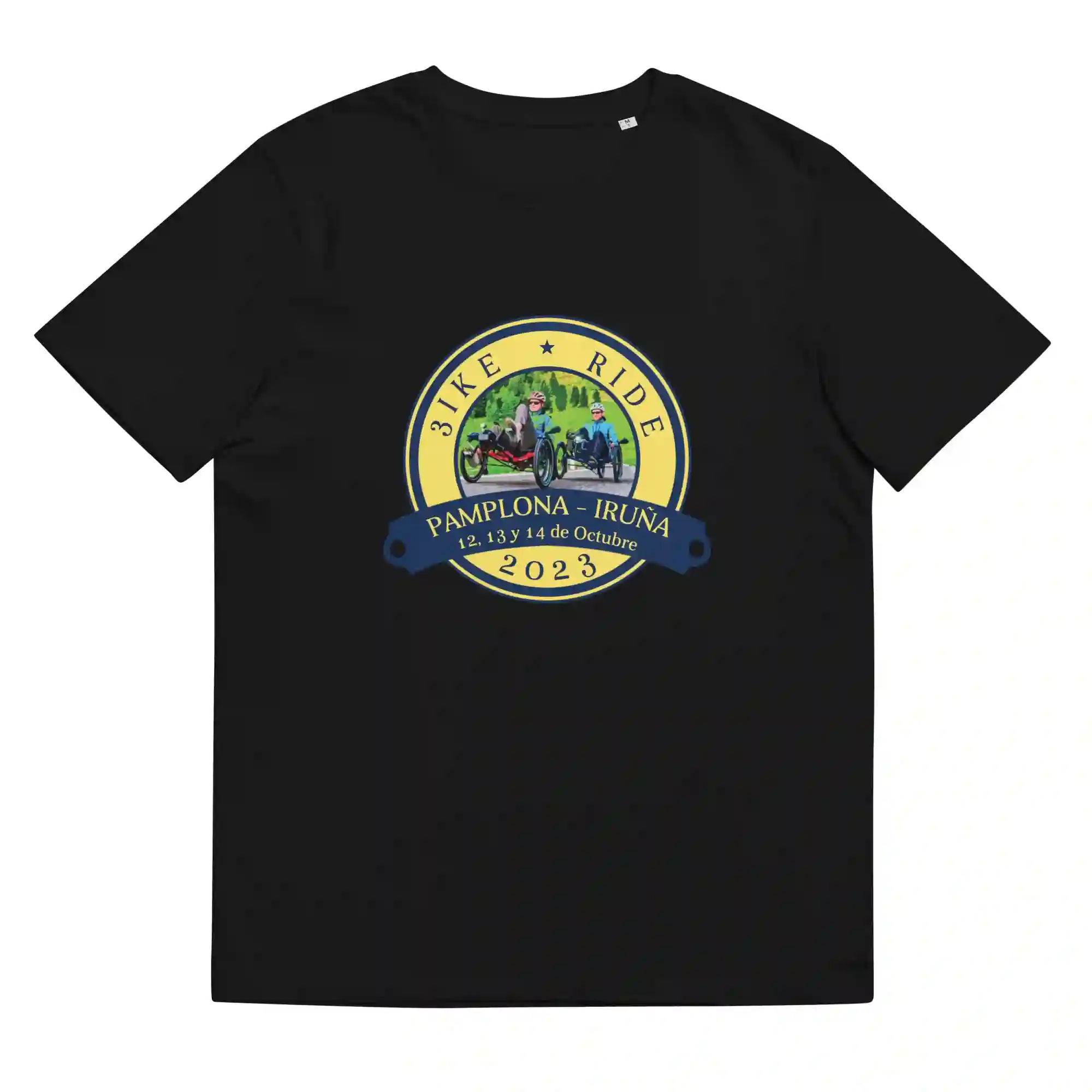 Camiseta 3ike Ride 2023 logo grande