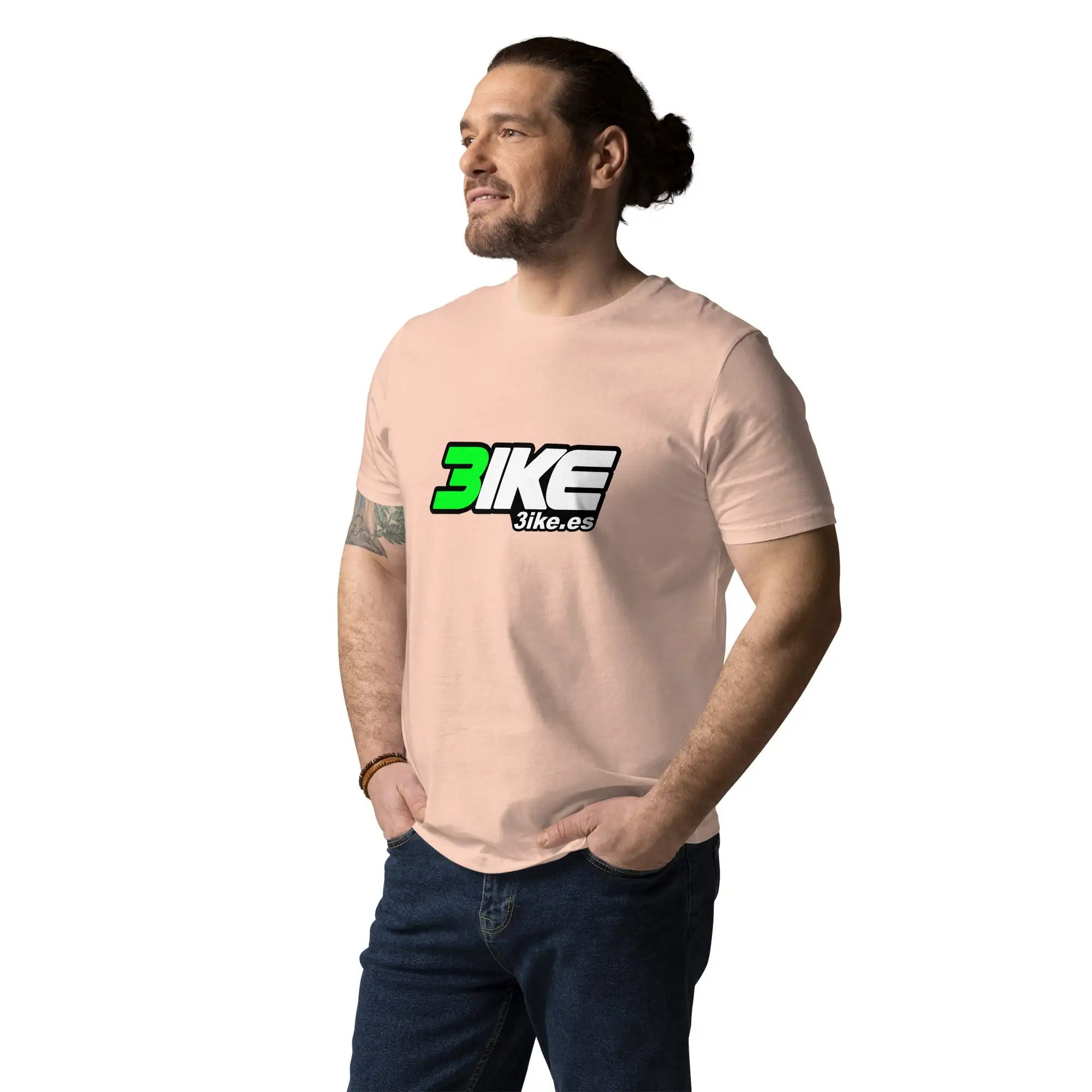 Camiseta logotipo 3ike (algodón orgánico, unisex) - Imagen 21
