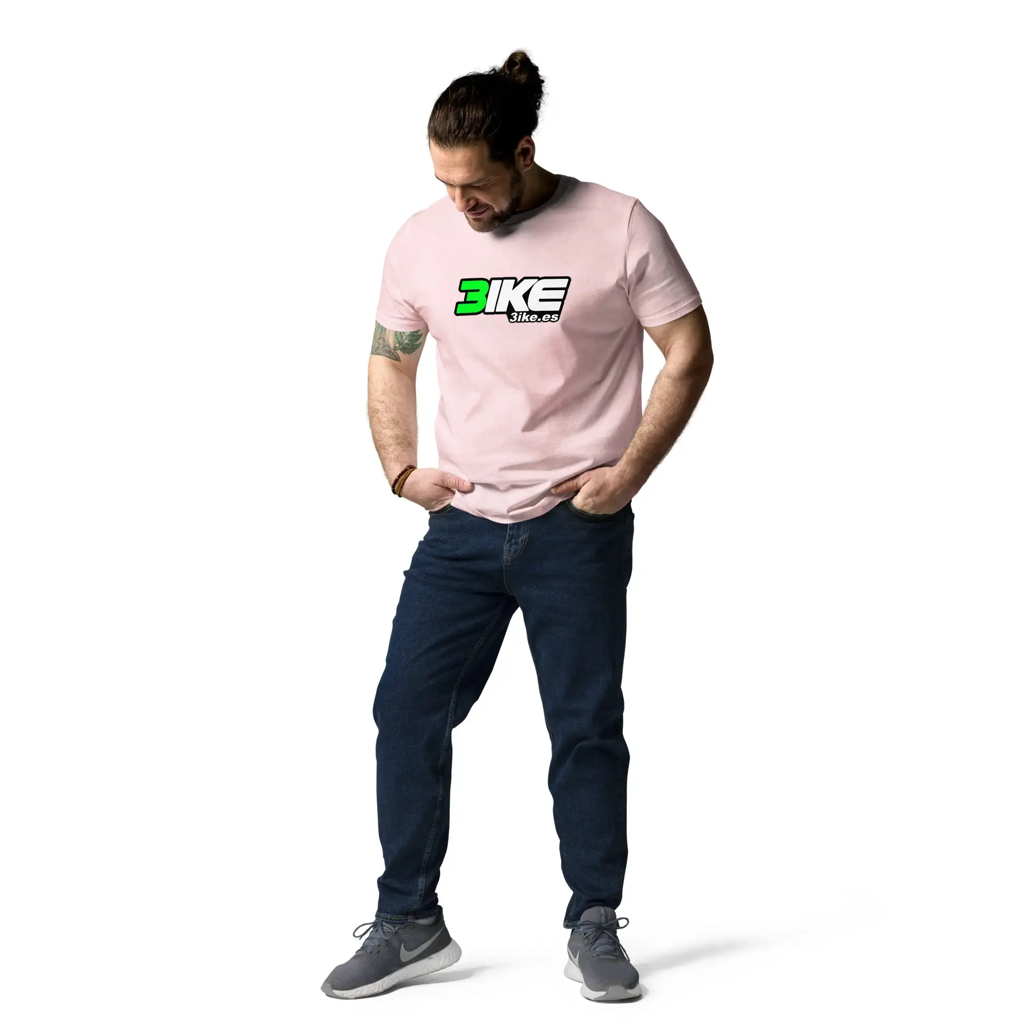 Camiseta logotipo 3ike (algodón orgánico, unisex) - Imagen 26