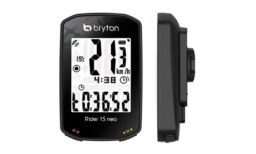 Bryton Rider 15 Neo E GPS kmometer