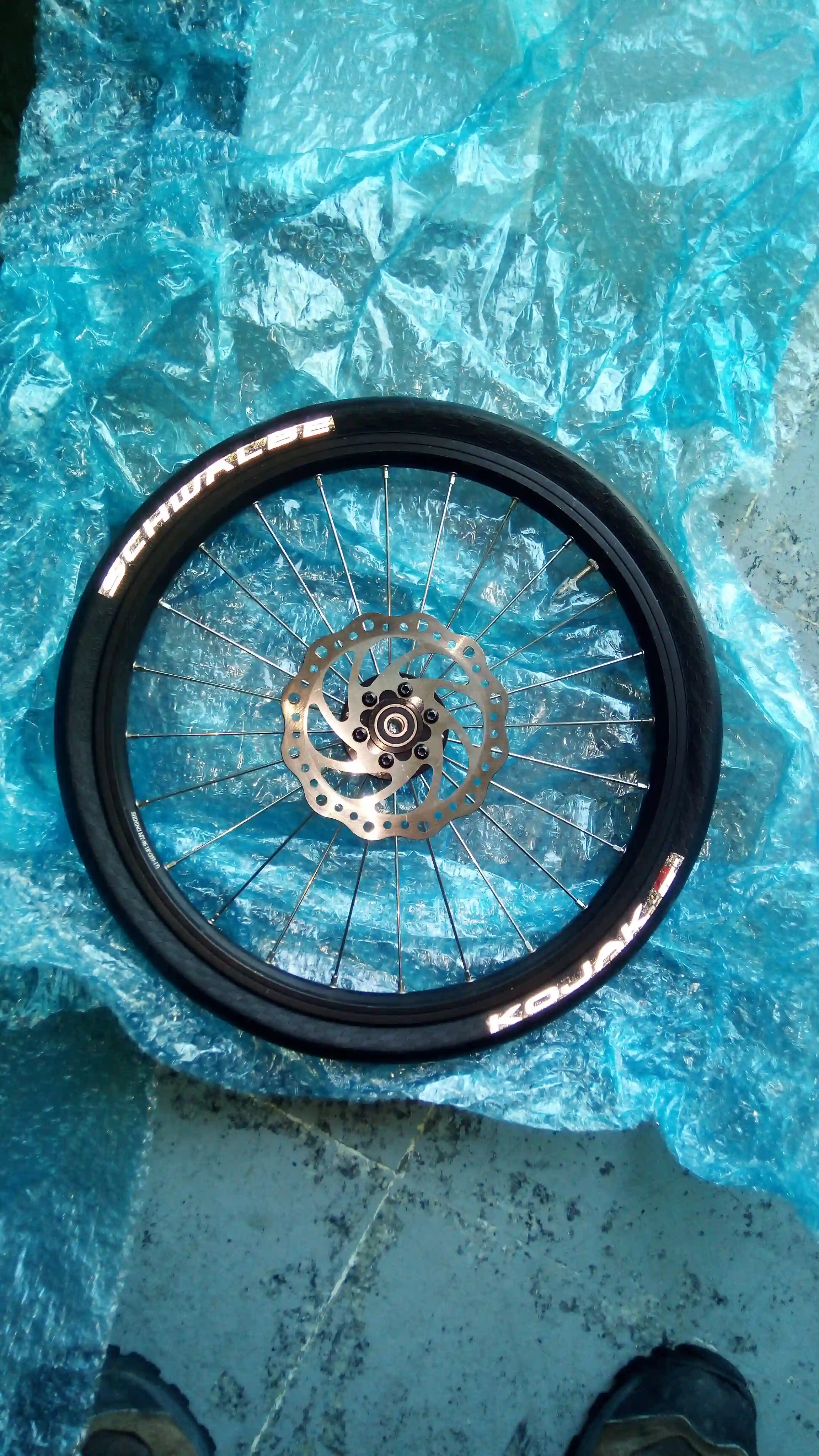 Two wheels for trike