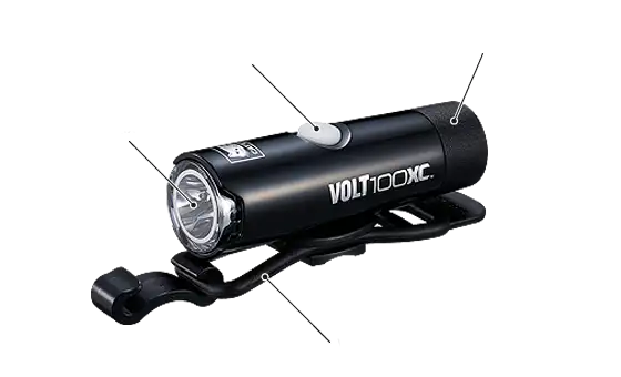 Voltios 100 xc en todo el pelaje.