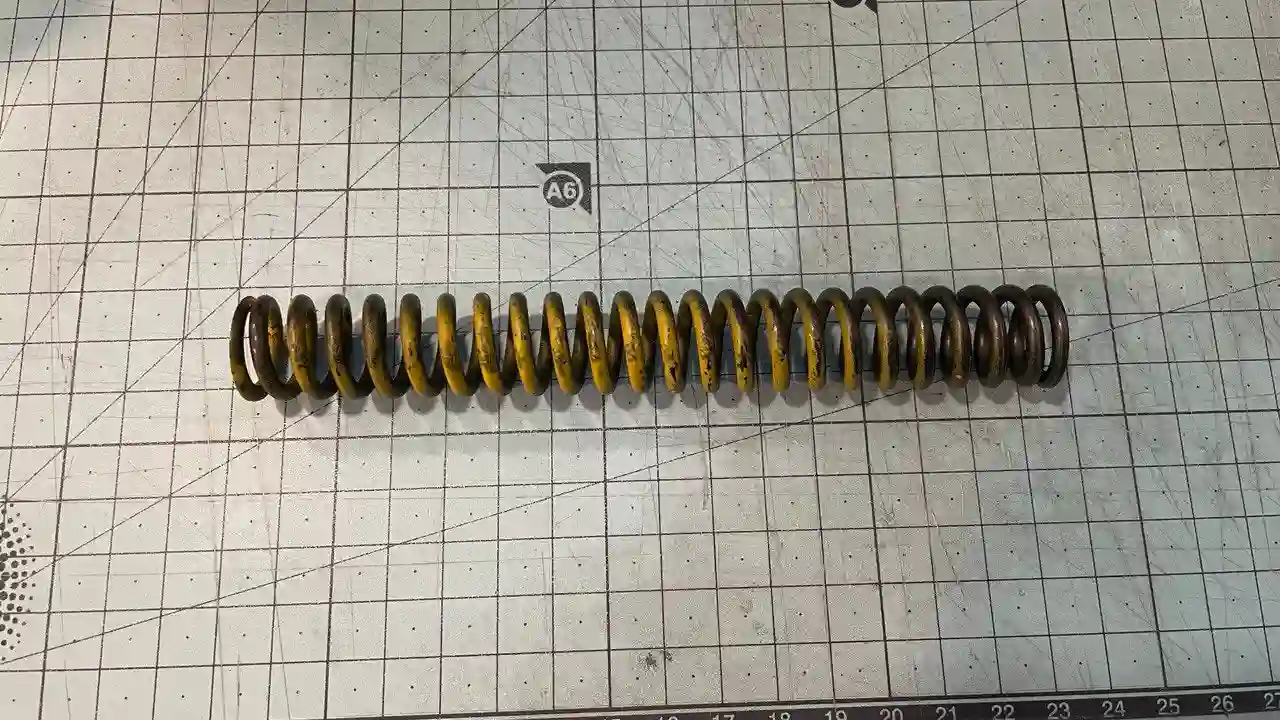 Muelle para suspensión delantera Scorpion FS, dureza alta