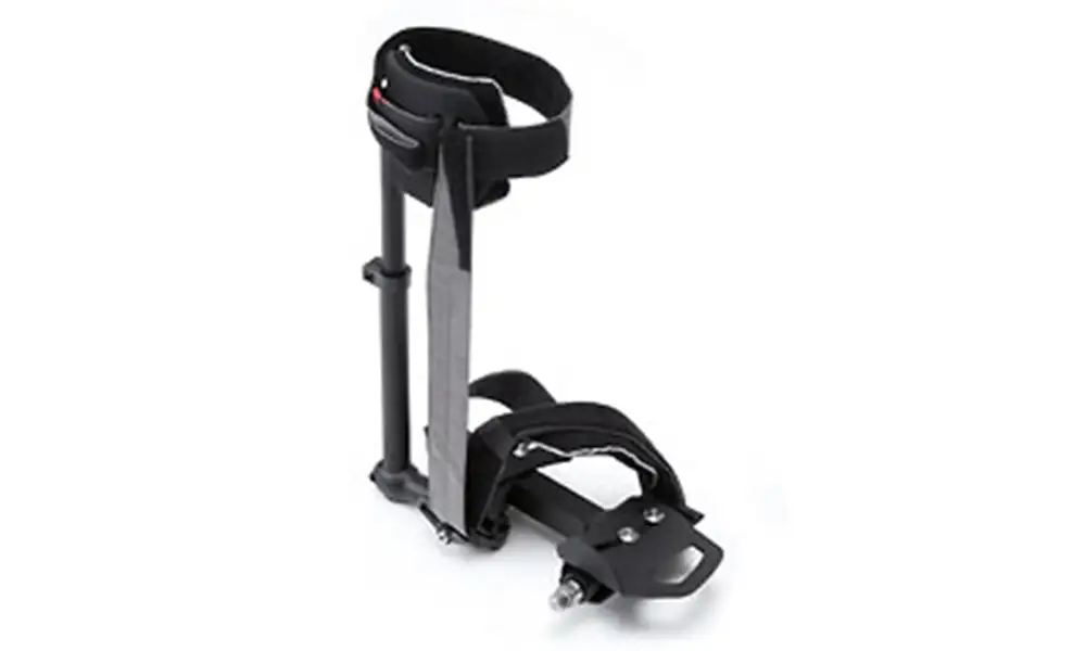 Pedal Hase con plataforma y soporte para pantorrilla