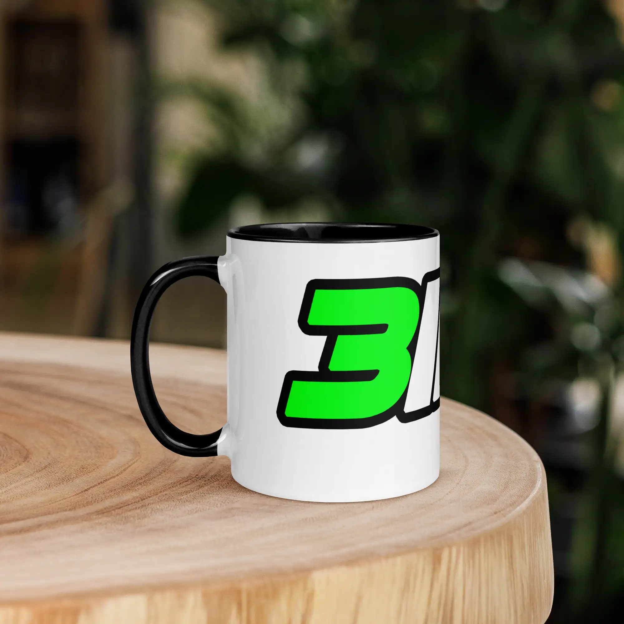 3ike mug with color inside - Image 3