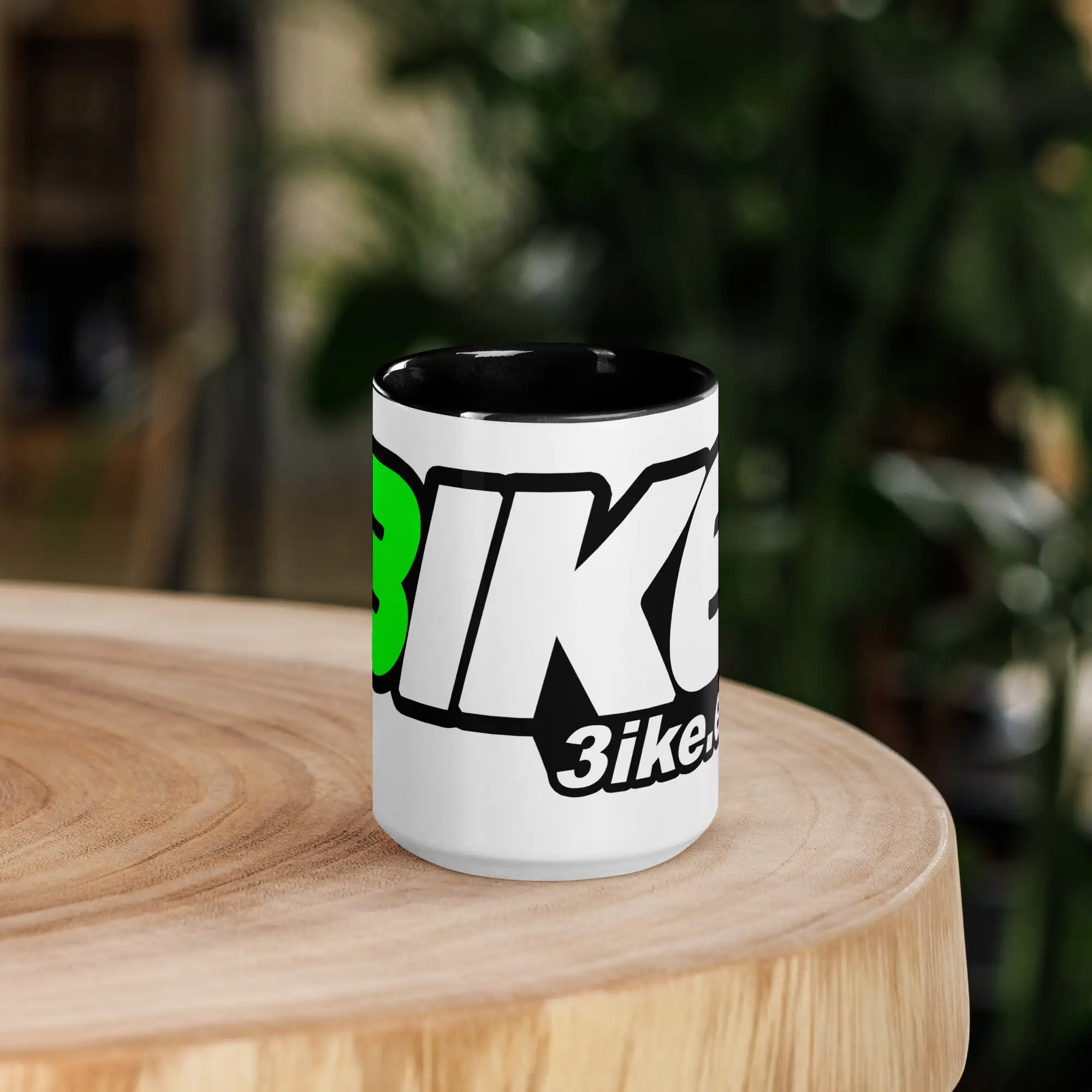 3ike mug with color inside - Image 4