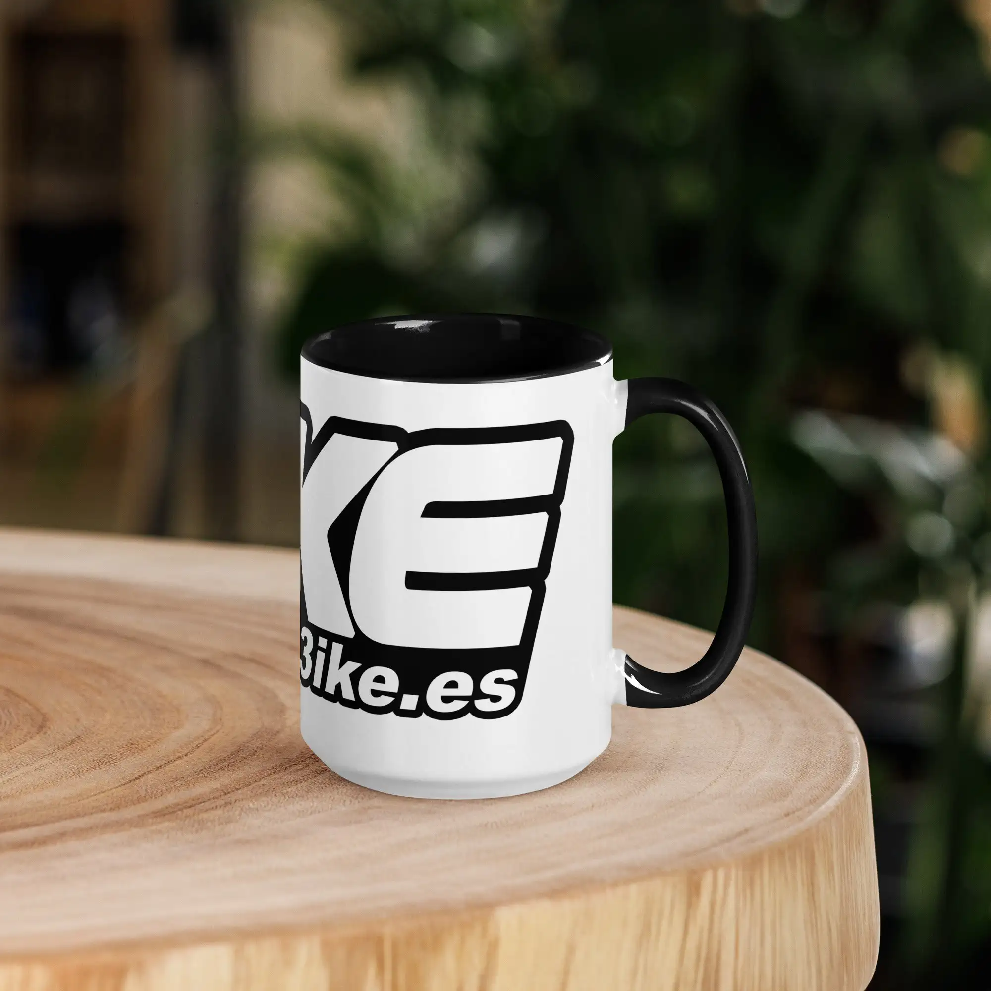 3ike mug with color inside - Image 6