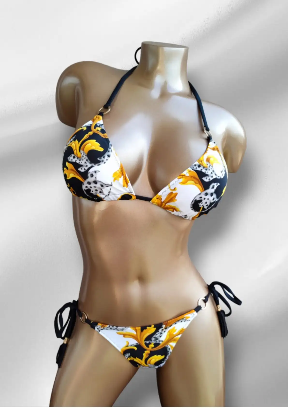 NC-0069 / Bikini estampado Versace - Imagen 2
