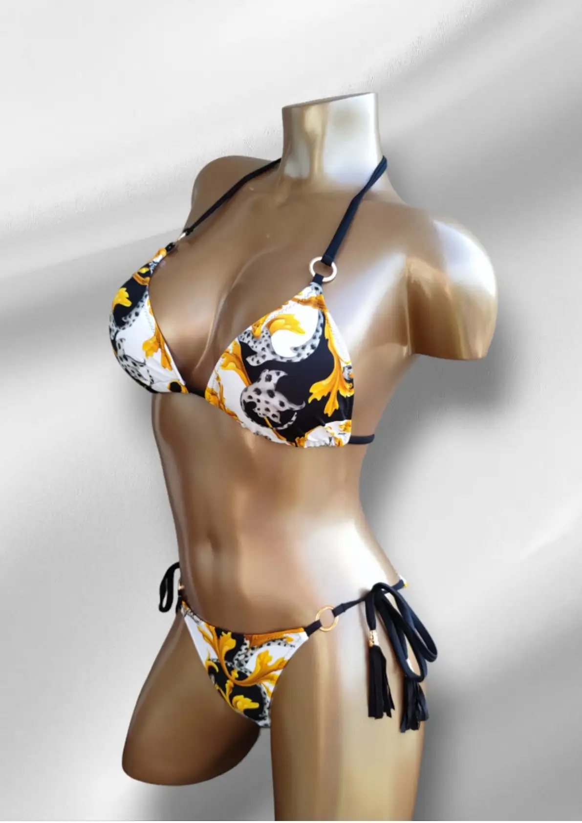 NC-0069 / Bikini estampado Versace - Imagen 3