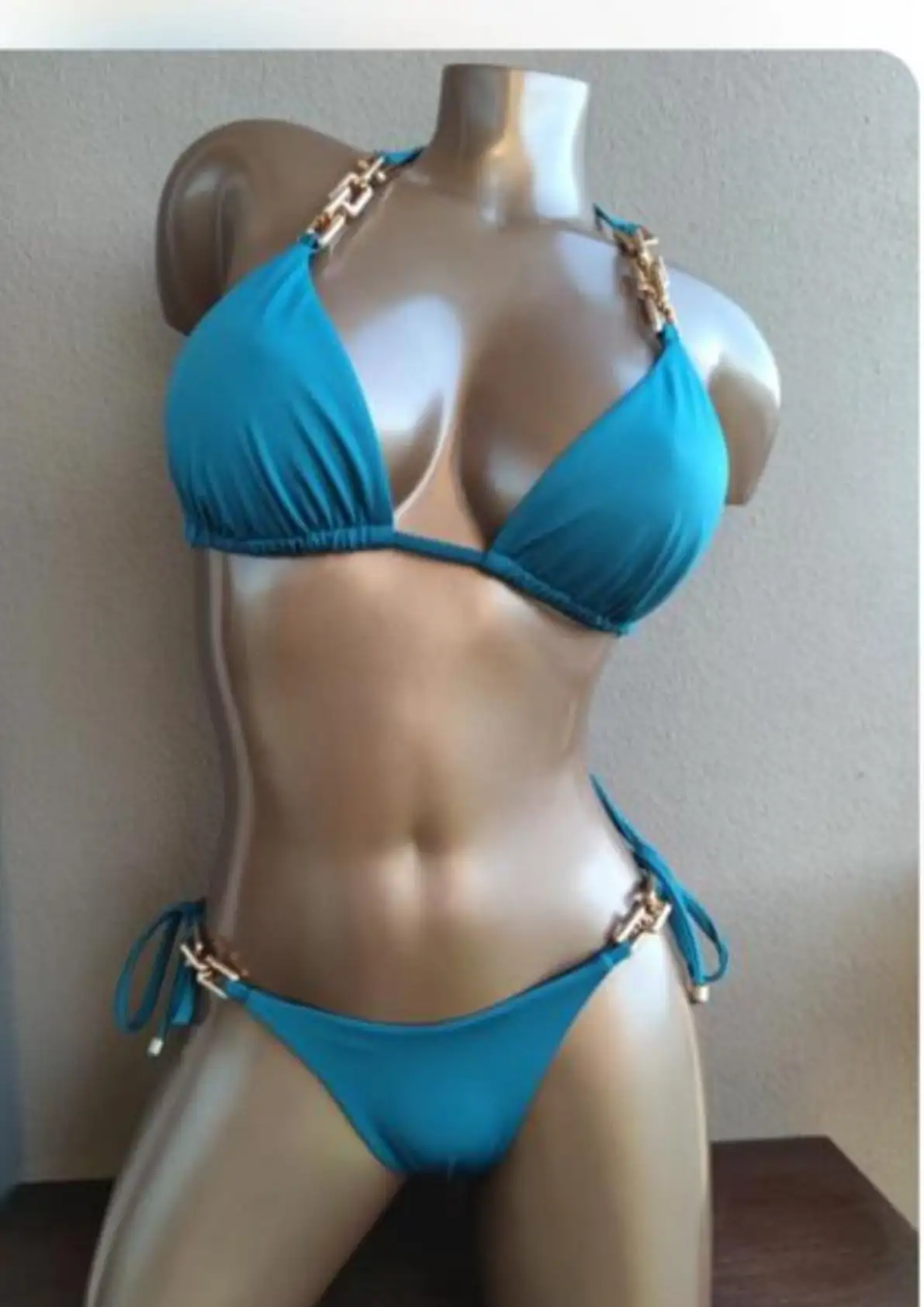 NC-0116 / Petrol blue bikini - Image 4