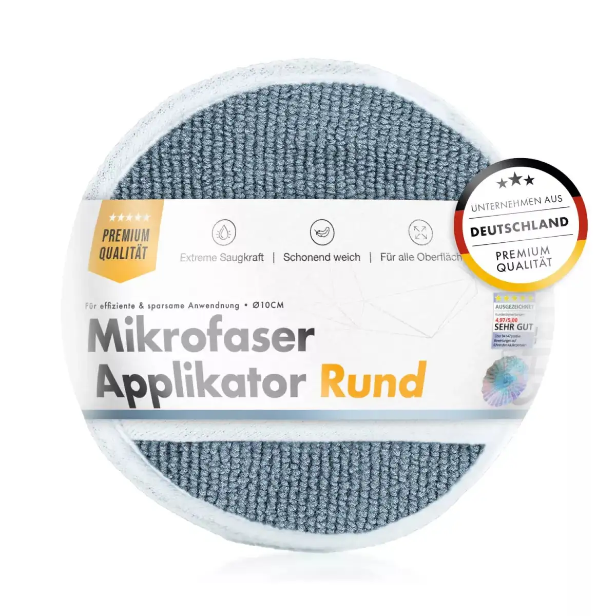 ChemicalWorkz Round Microfiber Applicator