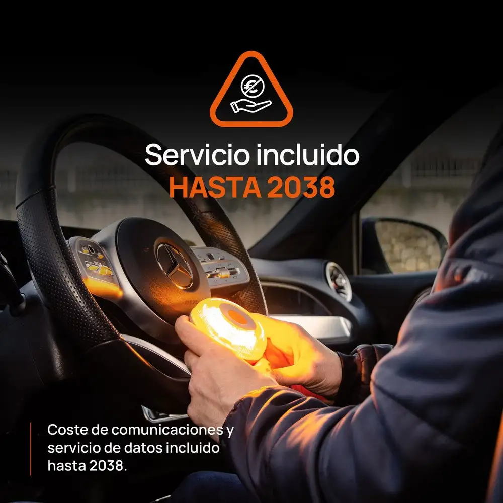 FlashLED SOS Baliza Señalización V16 Conectada IoT Homologada DGT 3.0 - Imagen 7
