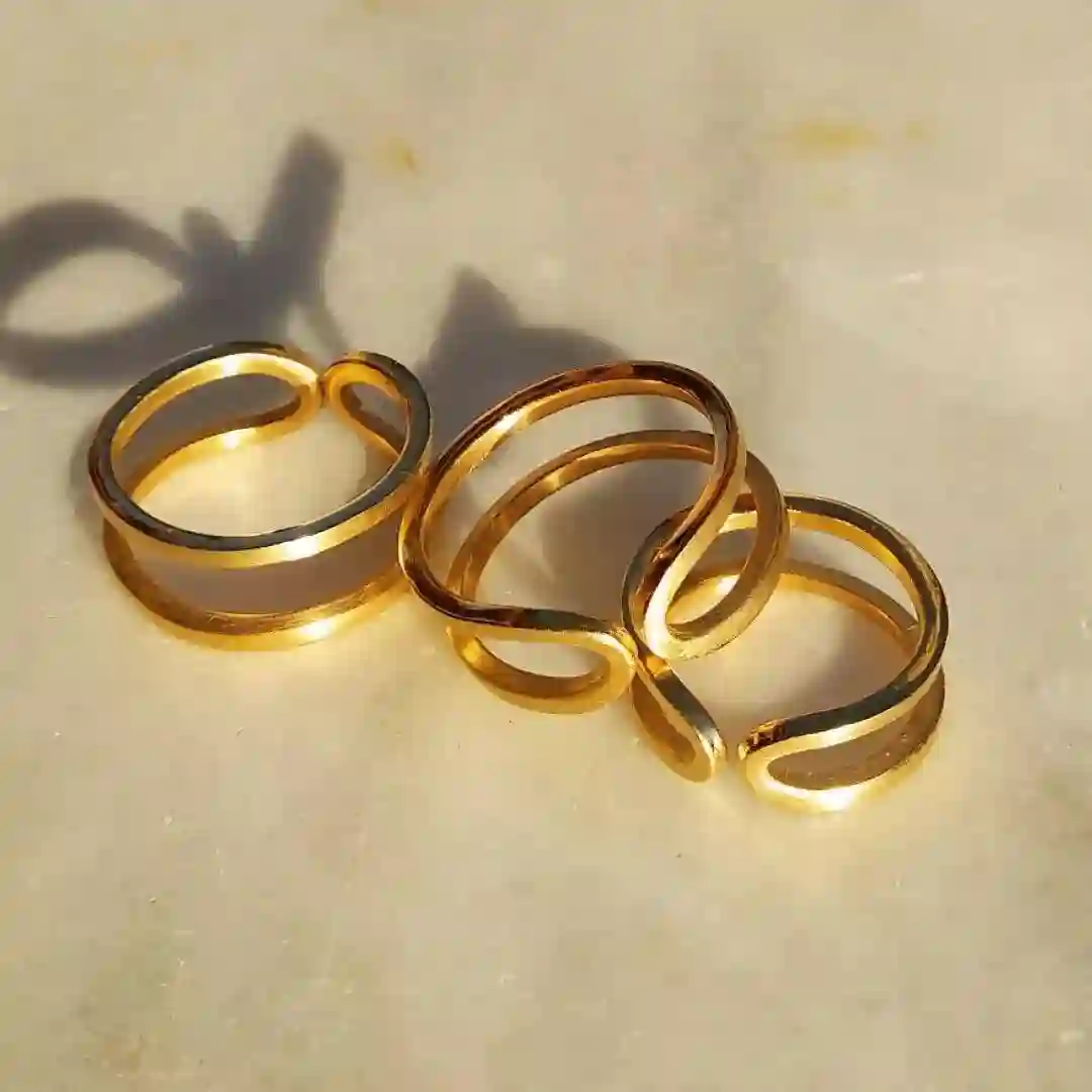 Anillo Doble Hilo