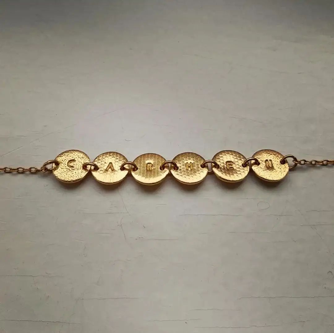 Gargantilla Círculos Reversible Personalizada - Imagen 3