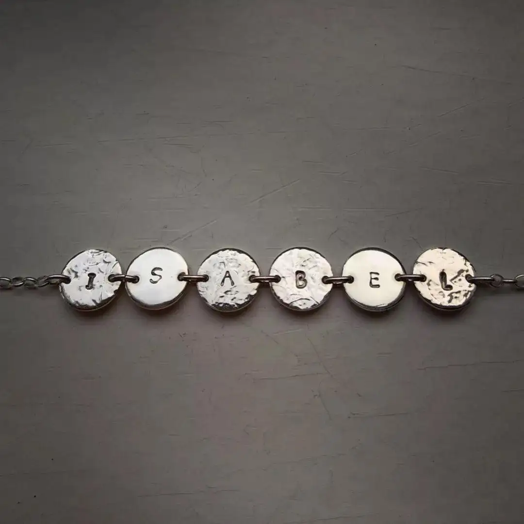 Gargantilla Círculos Reversible Personalizada - Imagen 4
