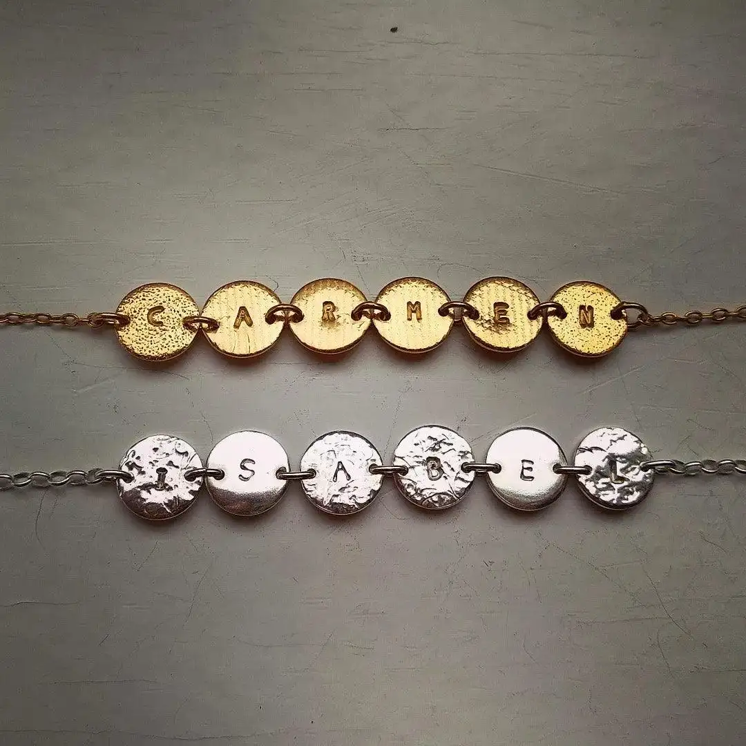 Gargantilla Círculos Reversible Personalizada - Imagen 5