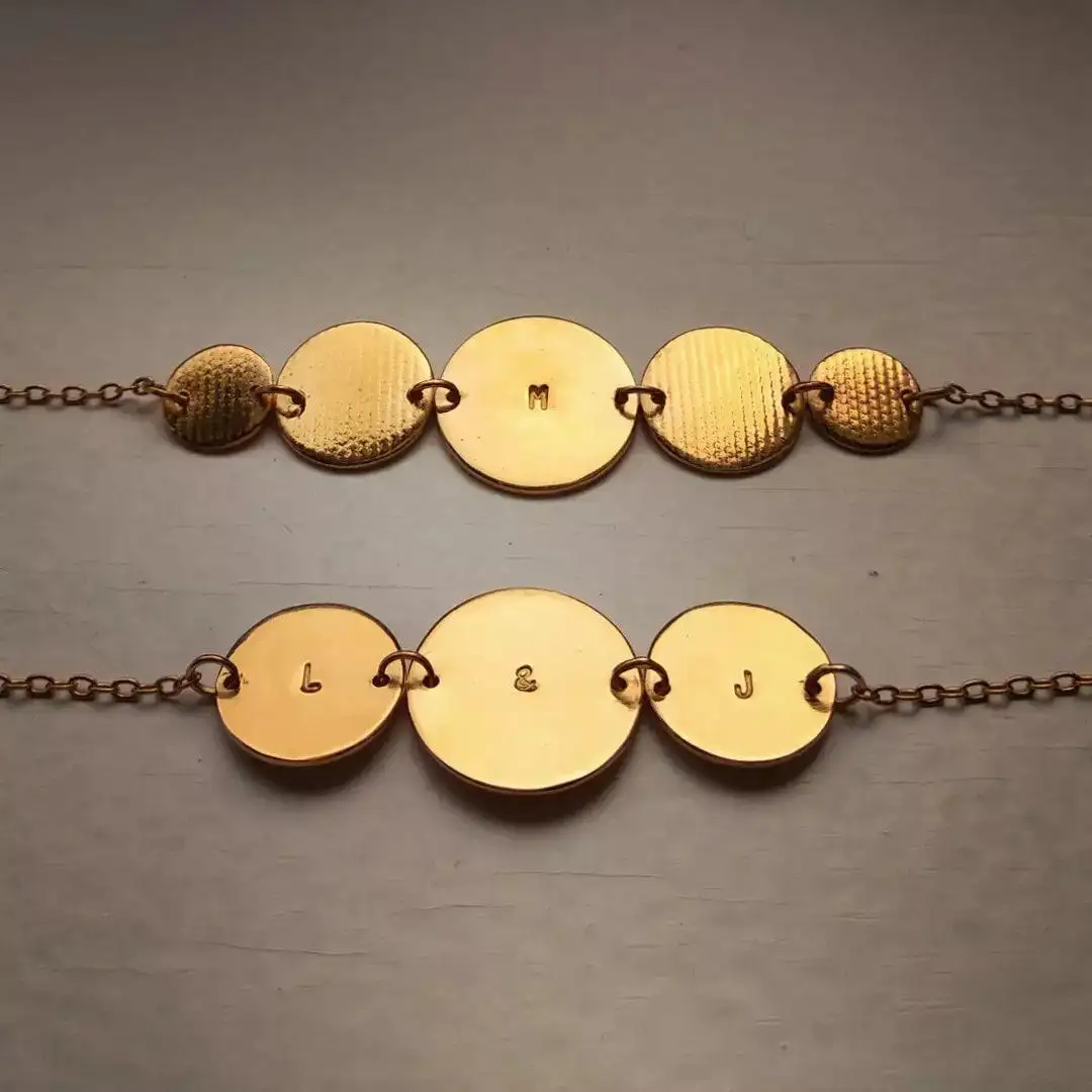 Gargantilla Círculos Reversible Personalizada - Imagen 6