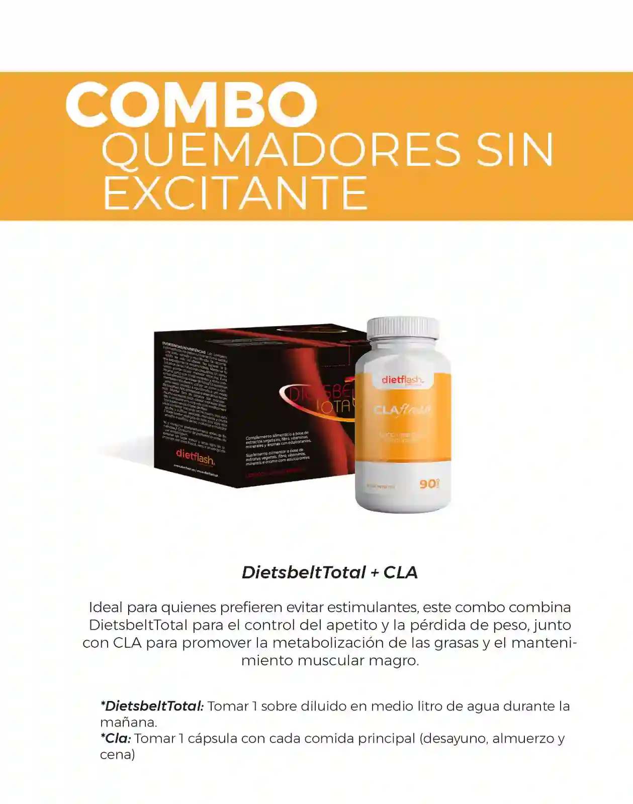 Combo Quemadores Sin Excitantes