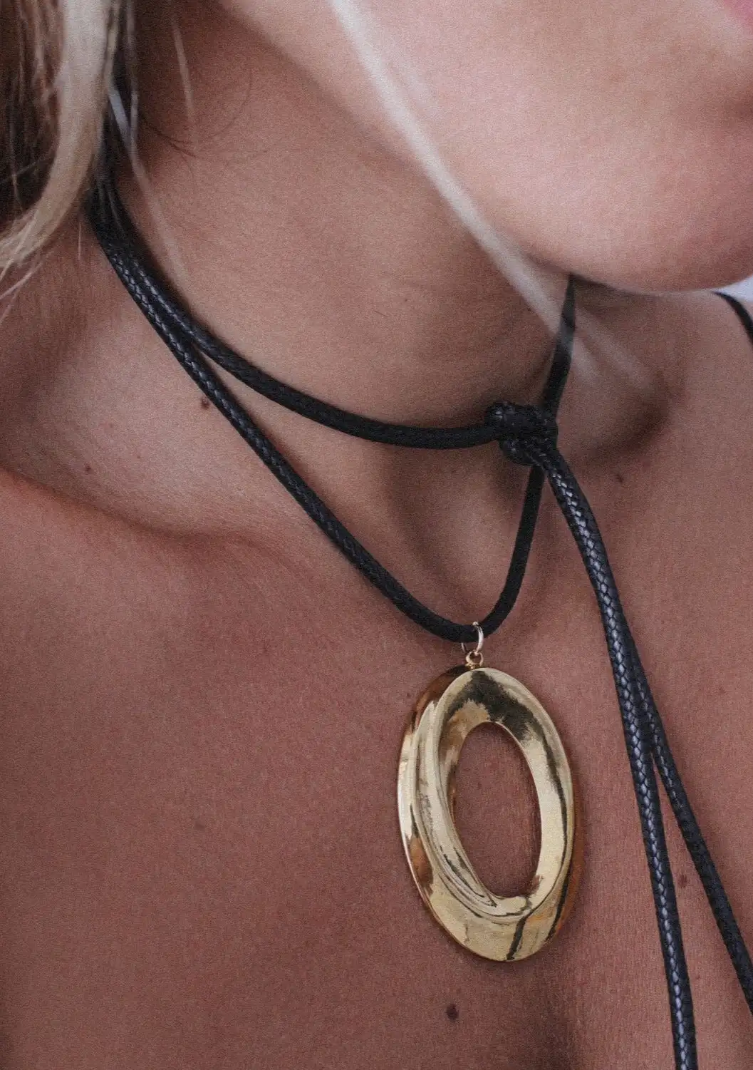 Choker cuerda Oval - Imagen 3