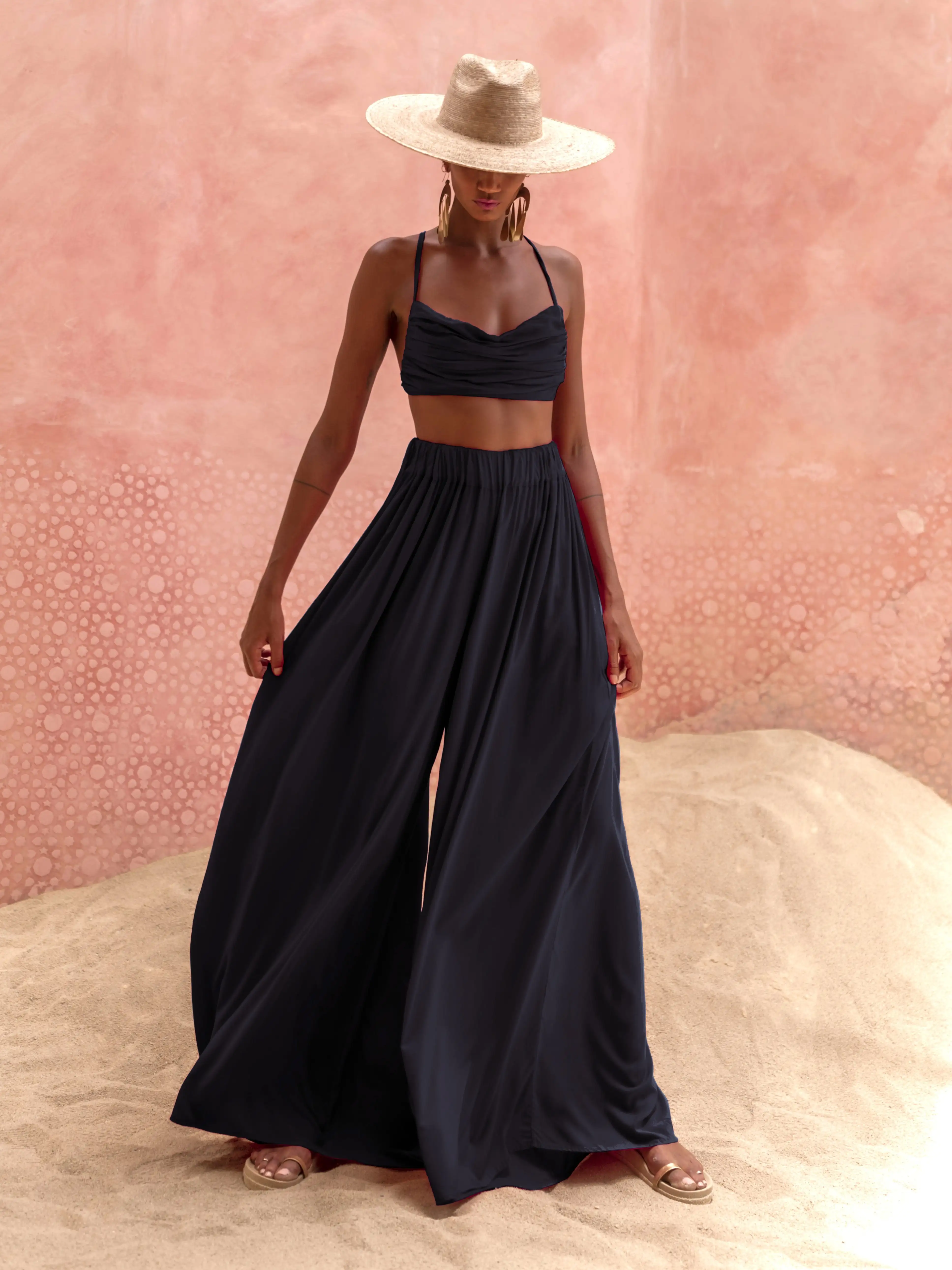 Pantalones anchos Avana - Imagen 2