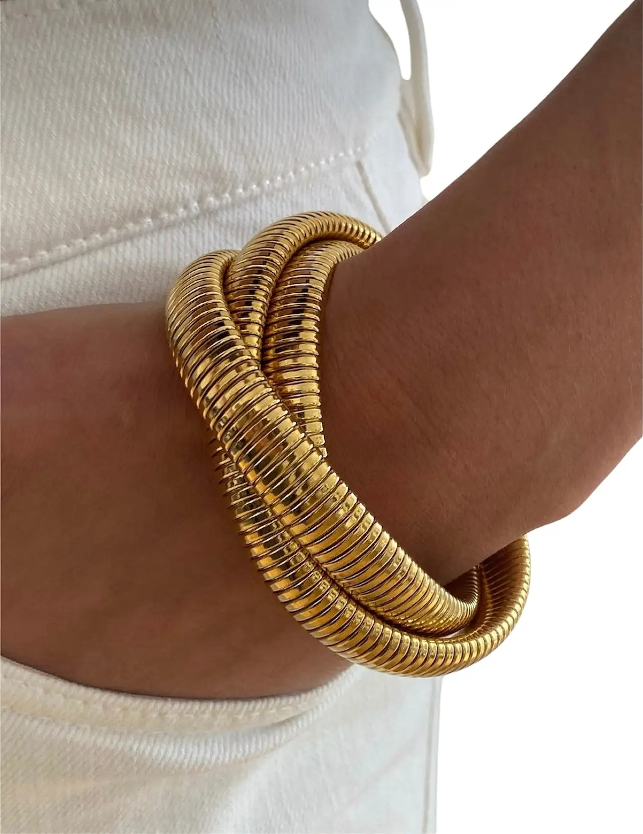 Triple gold bracelet
