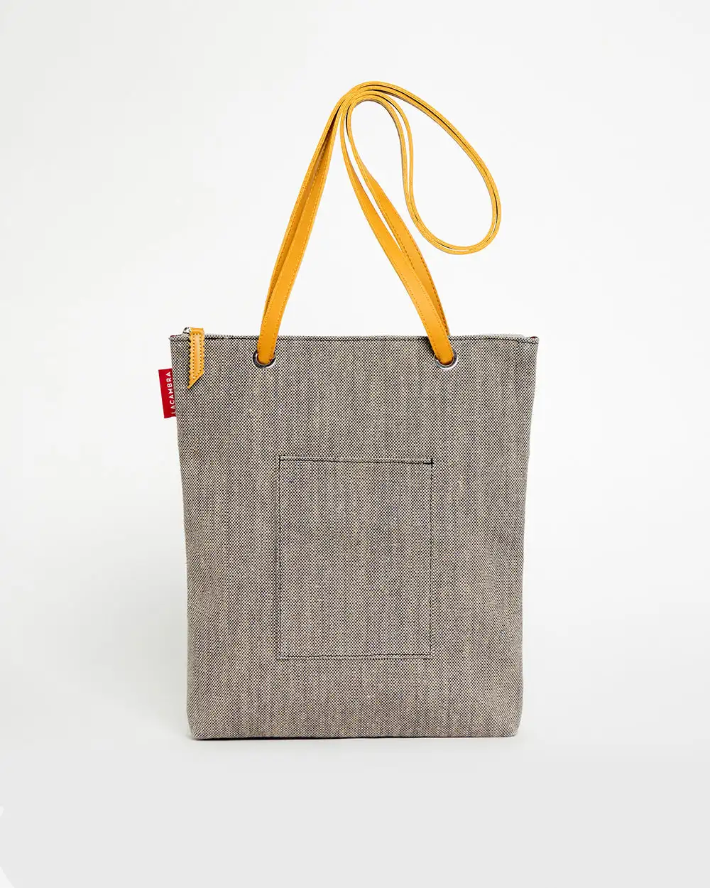 GRAY CANVAS Backpack Bag