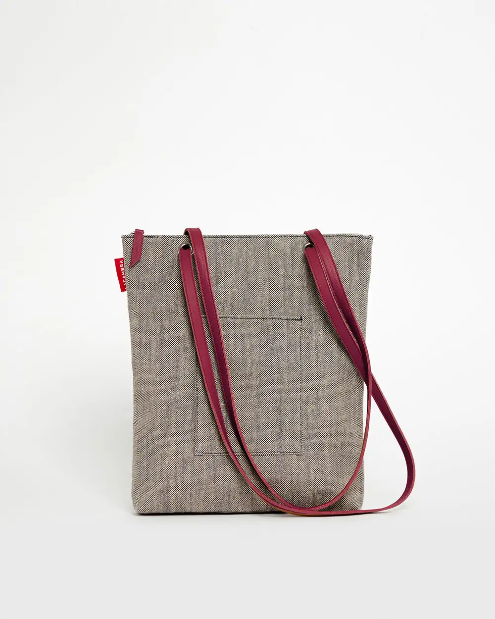 GRAY CANVAS Backpack Bag - Image 11