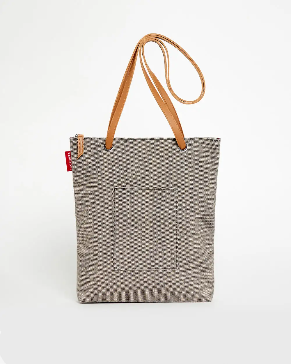 GRAY CANVAS Backpack Bag - Image 16