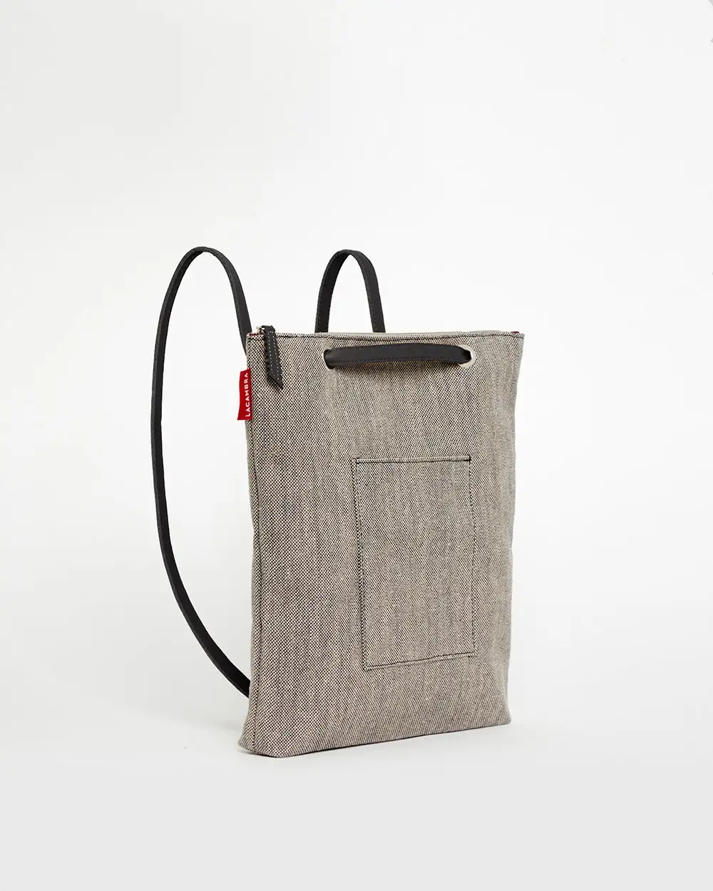 GRAY CANVAS Backpack Bag - Image 21