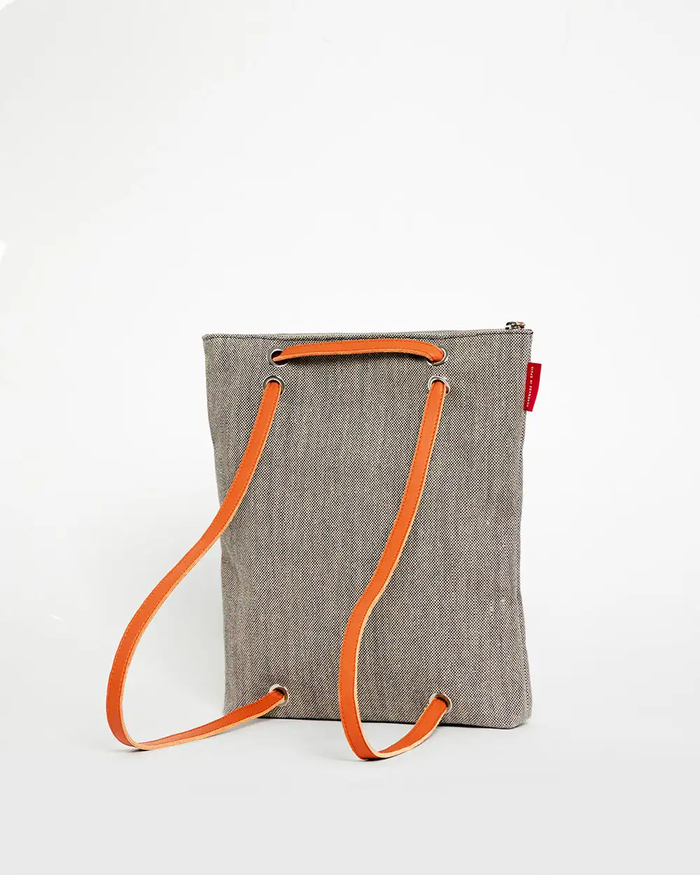 GRAY CANVAS Backpack Bag - Image 37