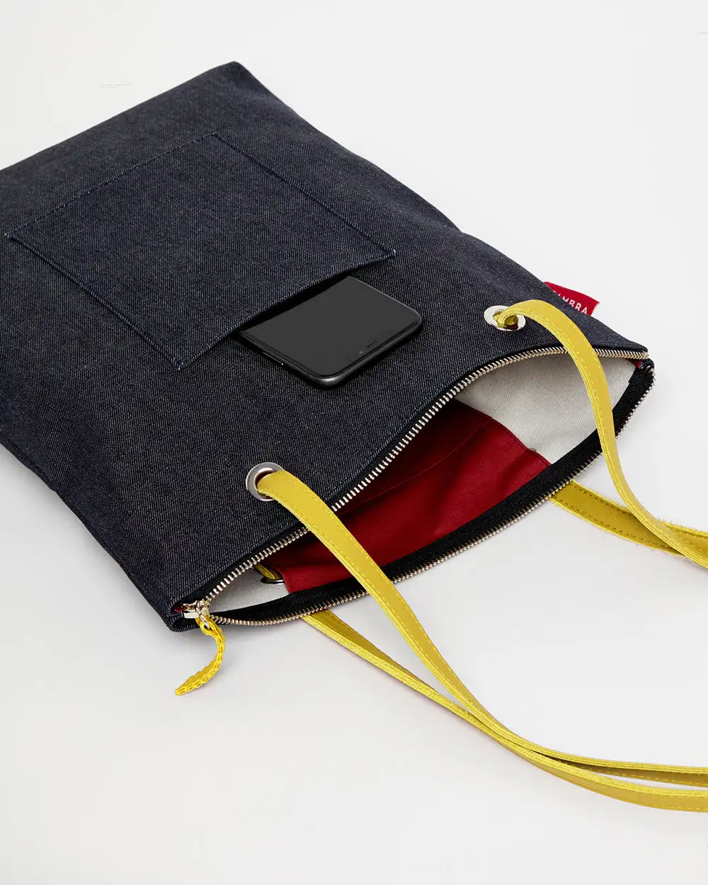 DENIM CANVAS Backpack Bag - Image 4