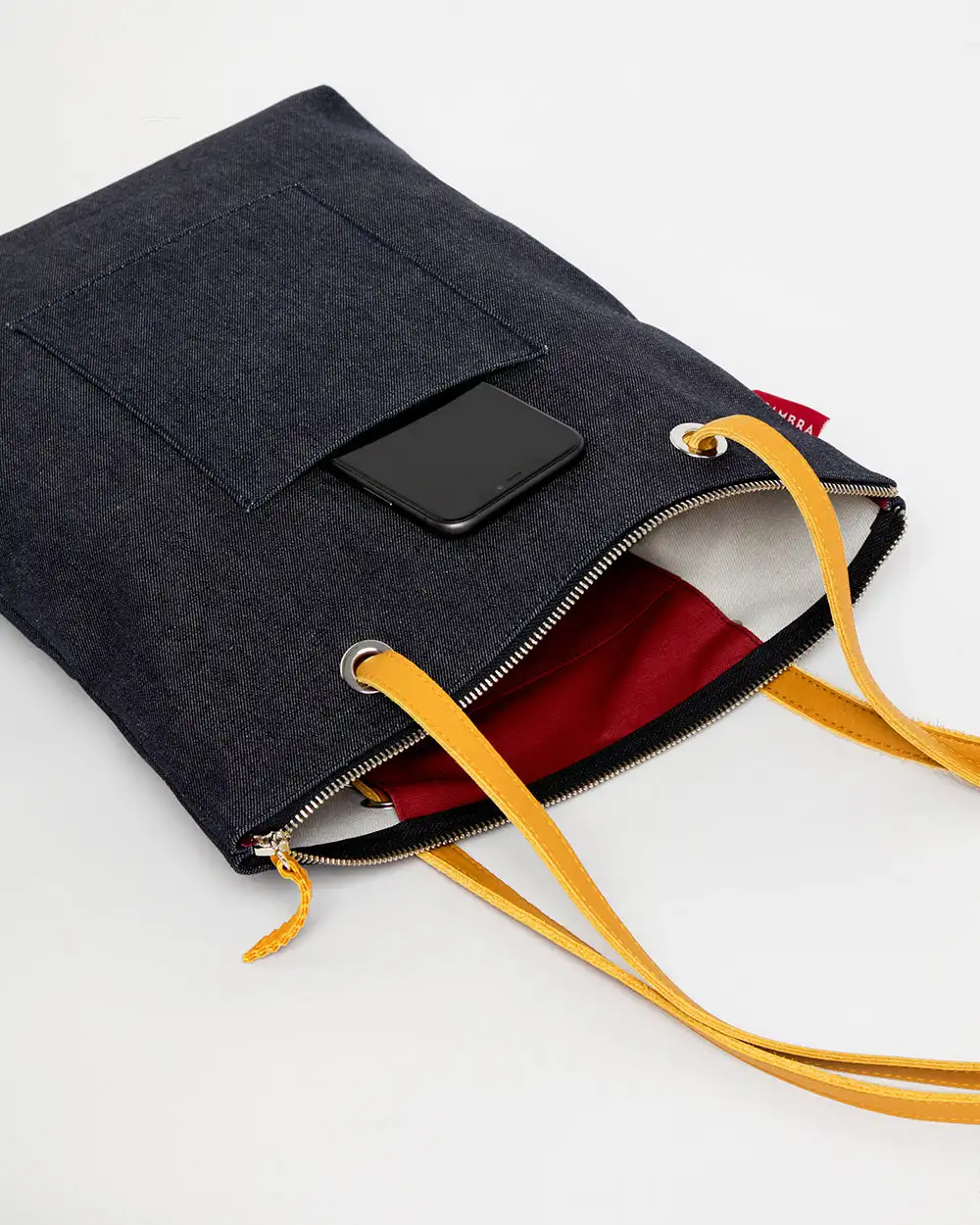 DENIM CANVAS Backpack Bag - Image 7