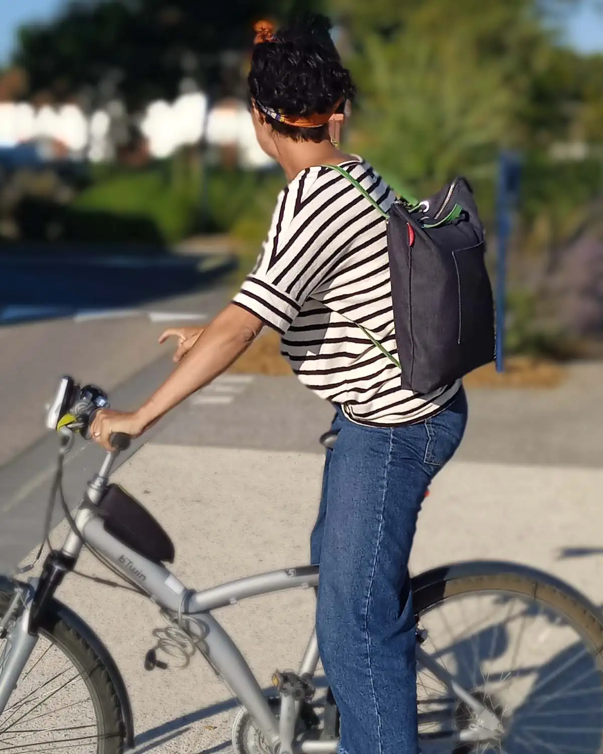 DENIM CANVAS Backpack Bag - Image 61