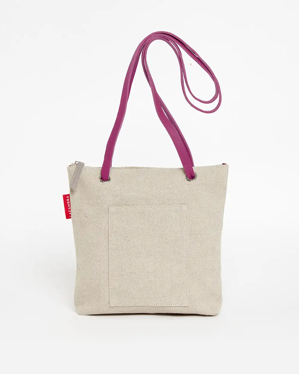BEIGE CANVAS Mini Backpack Pocket - Image 18