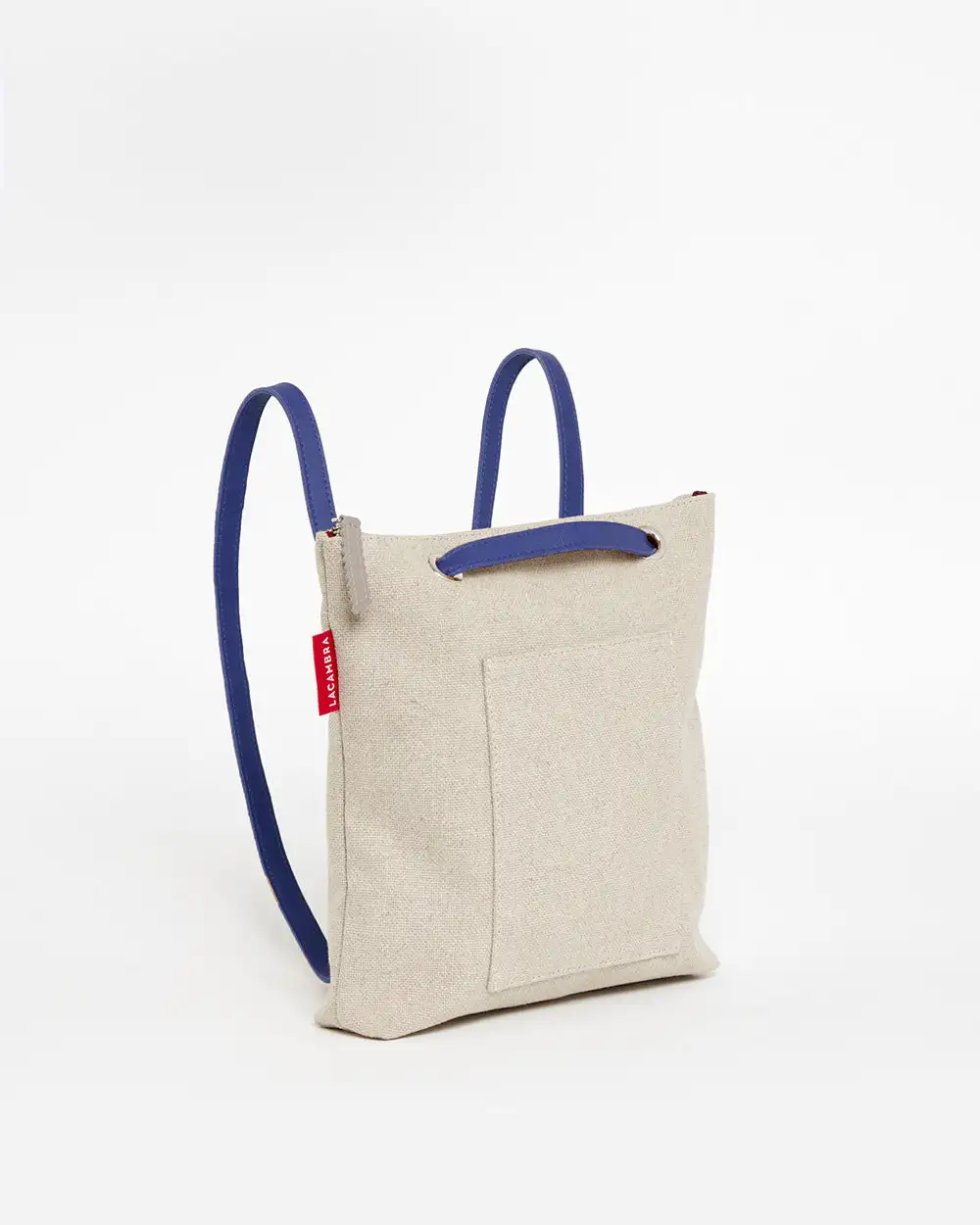 BEIGE CANVAS Mini Backpack Pocket - Image 25