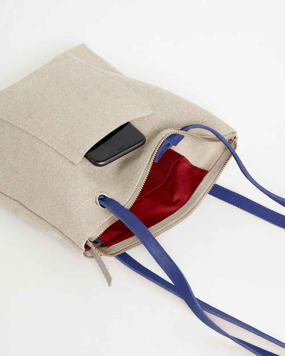 BEIGE CANVAS Mini Backpack Pocket - Image 26