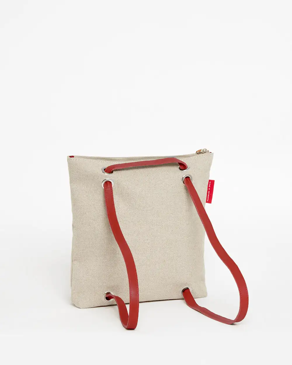 BEIGE CANVAS Mini Backpack Pocket - Image 37