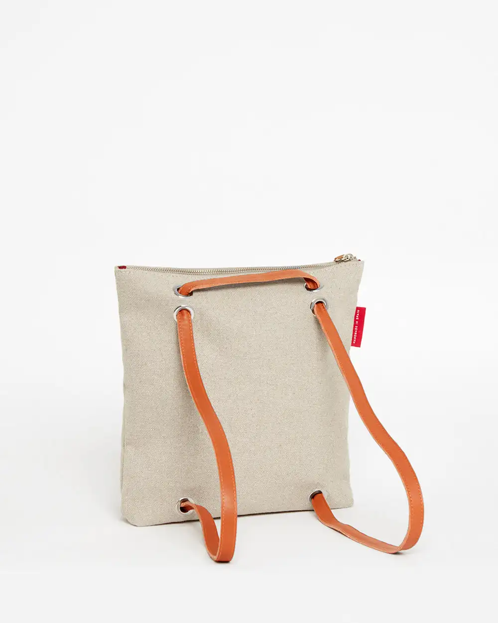 BEIGE CANVAS Mini Backpack Pocket - Image 38