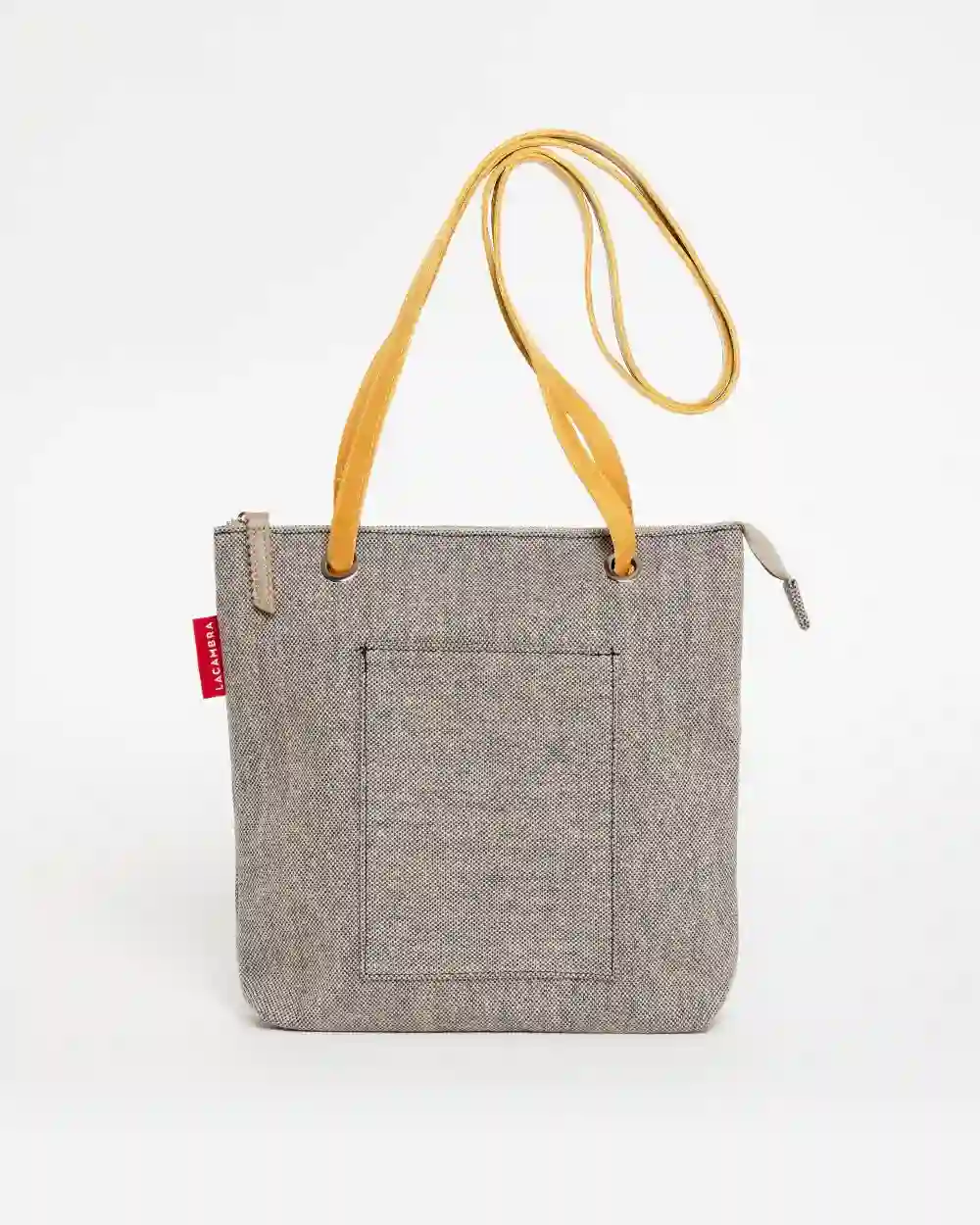 GRAY CANVAS Mini Backpack Bag