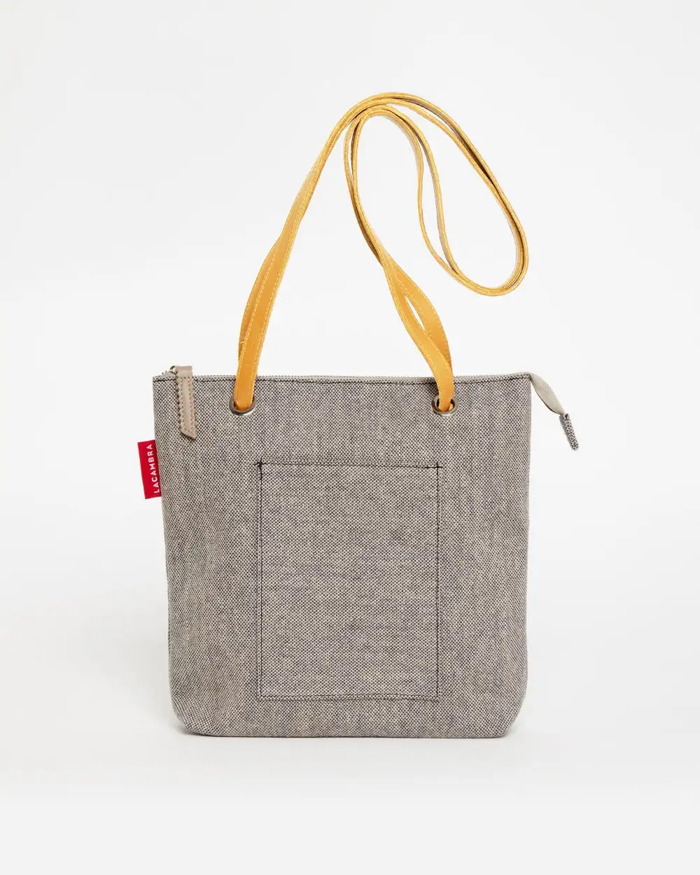 GRAY CANVAS Mini Backpack Bag