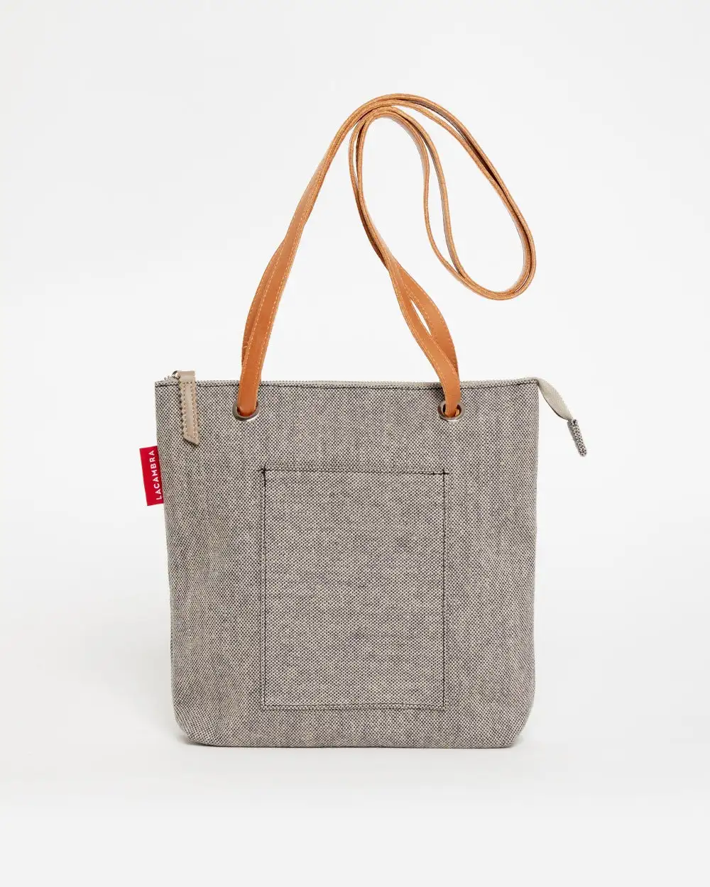 GRAY CANVAS Mini Backpack Bag - Image 19
