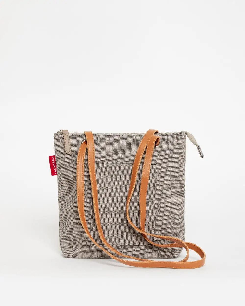 GRAY CANVAS Mini Backpack Bag - Image 20