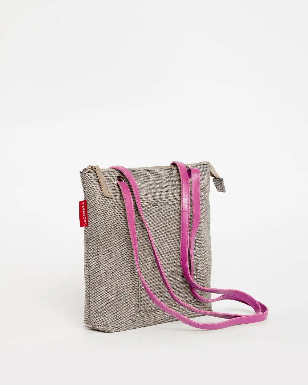 GRAY CANVAS Mini Backpack Bag - Image 33