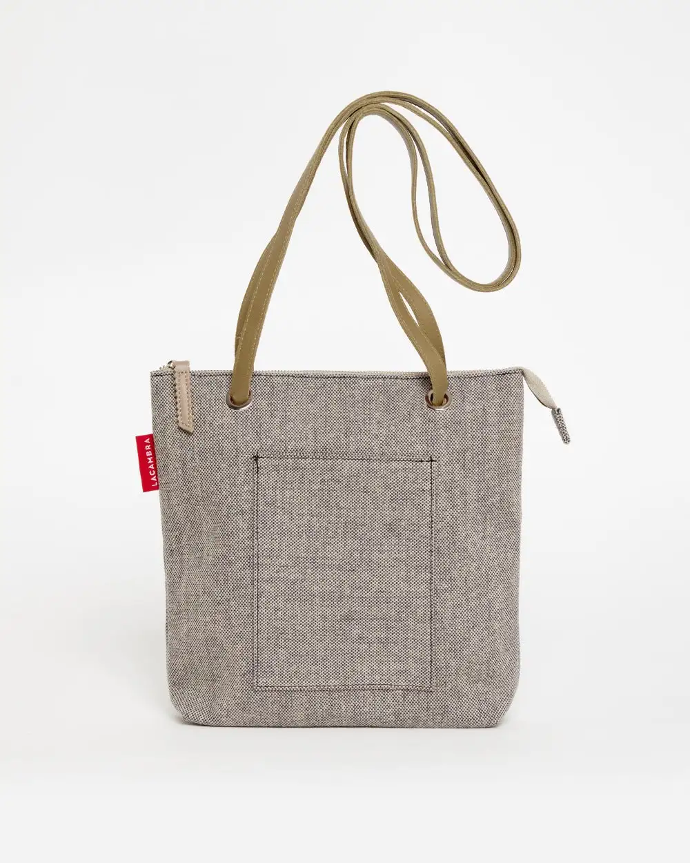 GRAY CANVAS Mini Backpack Bag - Image 43