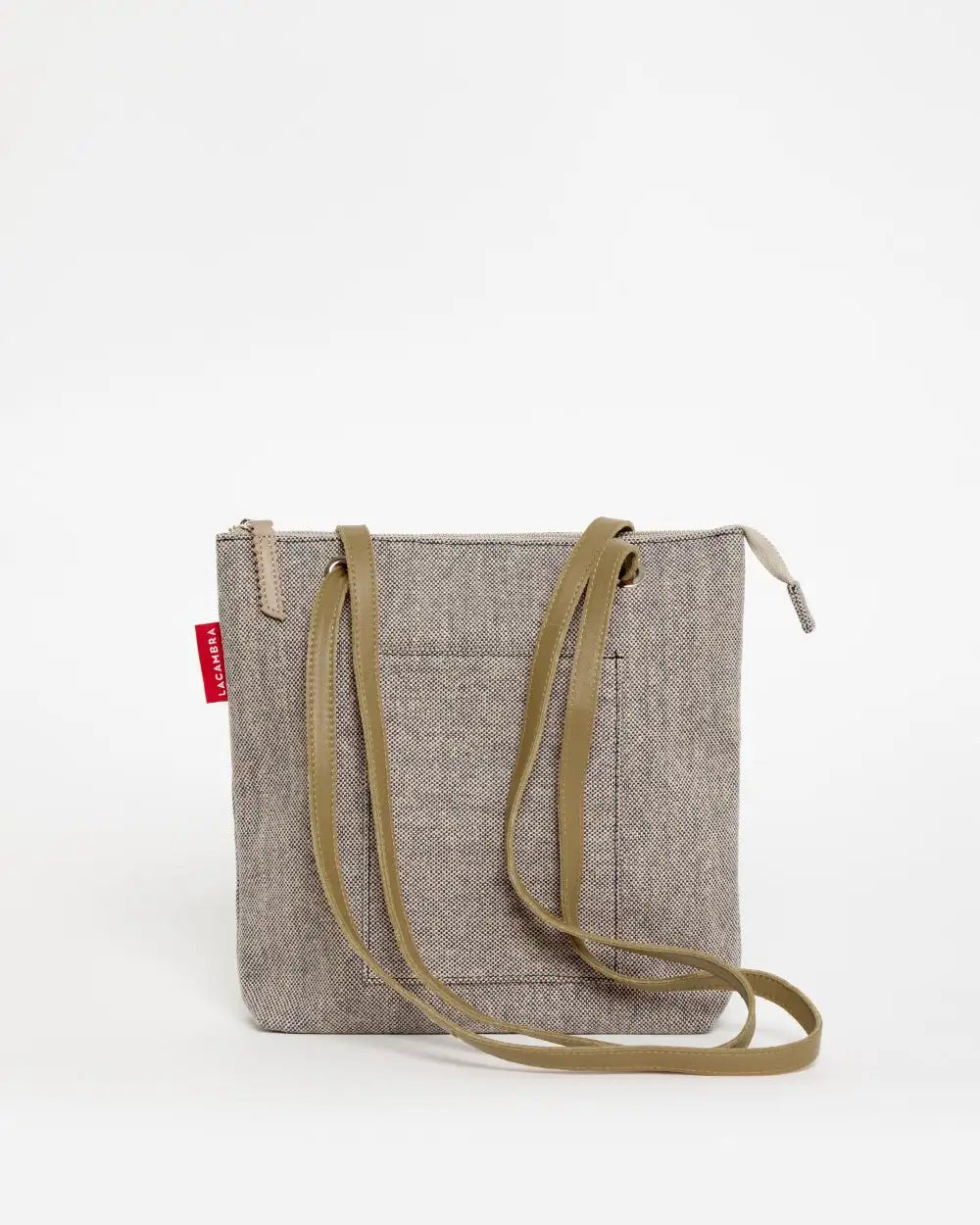GRAY CANVAS Mini Backpack Bag - Image 44