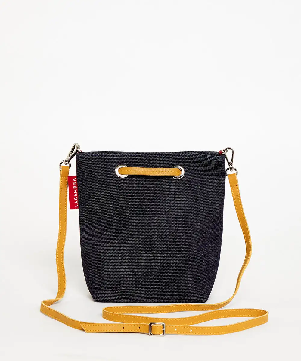DENIM CANVAS Mini Tote - Image 3