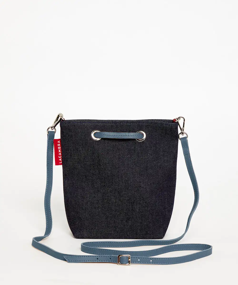 DENIM CANVAS Mini Tote - Image 9