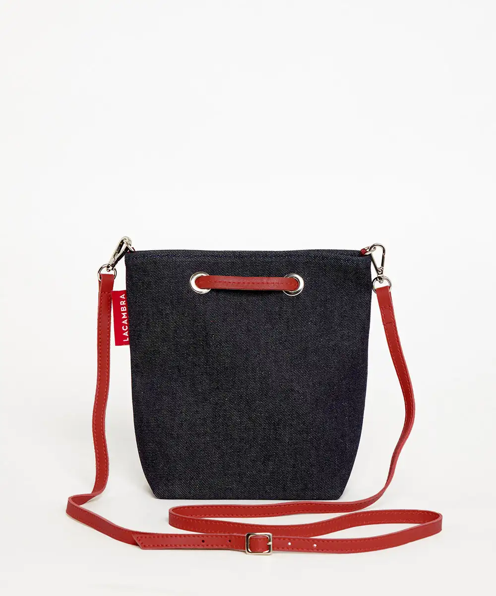 DENIM CANVAS Mini Tote - Image 12