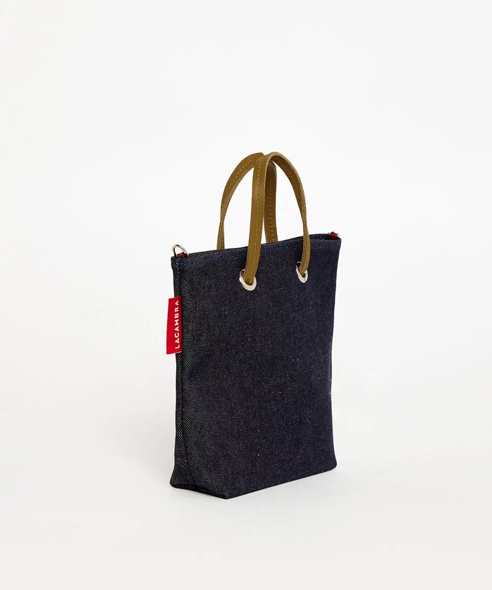 DENIM CANVAS Mini Tote - Image 16